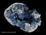 Hexenshop Dark Phönix Coelestin Druse Rohstein Halbedelstein 854g